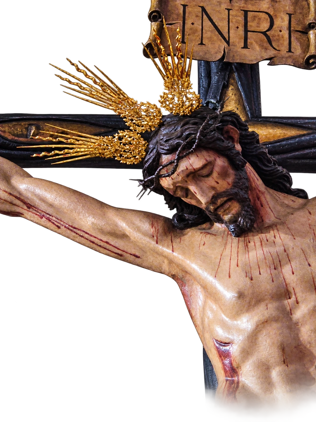 Santísimo Cristo de los Favores en su cruz